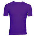 Purple Classic Crew Neck T-Shirt