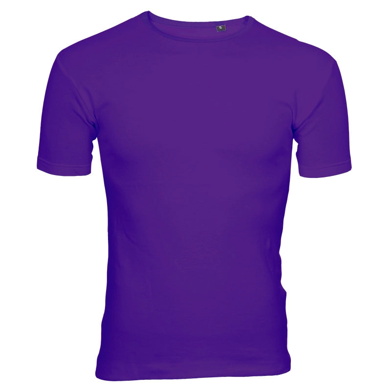 Purple Classic Crew Neck T-Shirt
